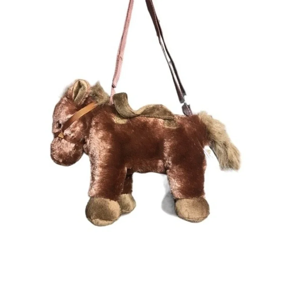 Unipak‎ plush horse purse